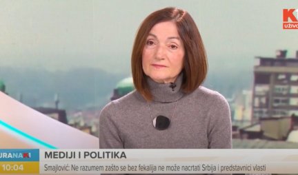 Ljiljana Smajlović: NA N1 I VODITELJKA VREMENSKE PROGNOZE MORA DA SE POTPIŠE POD SAOPŠTENJE POSLOVODSTVA! /Video/