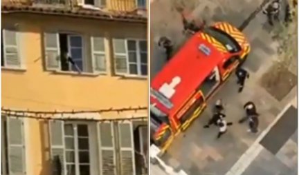 OTKRIVENI DETALJI HORORA U FRANCUSKOJ! Uhapšen muškarac koji je kroz prozor bacio kutiju sa ODSEČENOM GLAVOM! /VIDEO/