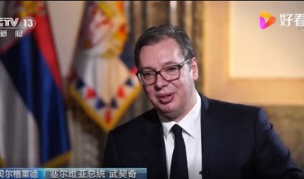 PRAVI PRIJATELJI SU TU KAD JE TEŠKO! Vučić dao intervju za kineski CCTV: Veoma smo zahvalni za vašu veliku podršku i pomoć našoj zemlji! Foto/Video