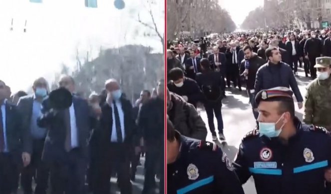 PAŠINJAN MORA DA ODE! Jermenska opozicija poziva da se podignu BARIKADE ispred skupštine! /VIDEO/