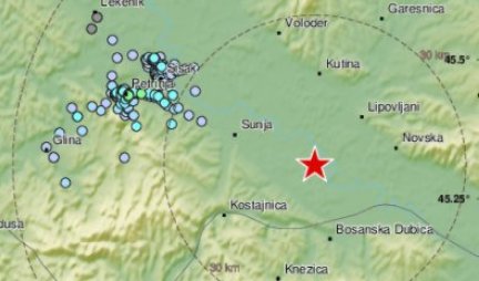 HRVATSKO TLO SE OPET DRMALO! Zemljotres preplašio meštane!
