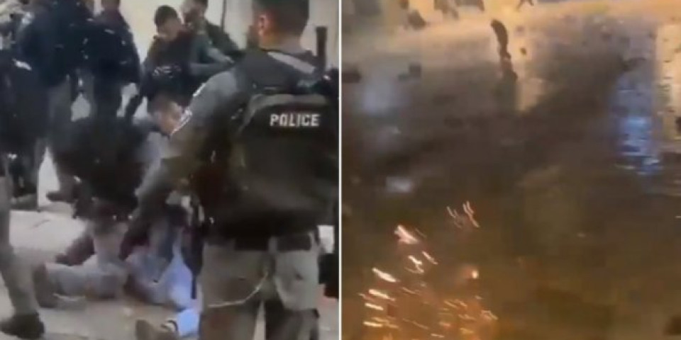 EKSPLOZIJE I PUCNJI U JERUSALIMU! Veliki sukob izraelske policije i vernika u džamiji Al Aksa! /VIDEO/