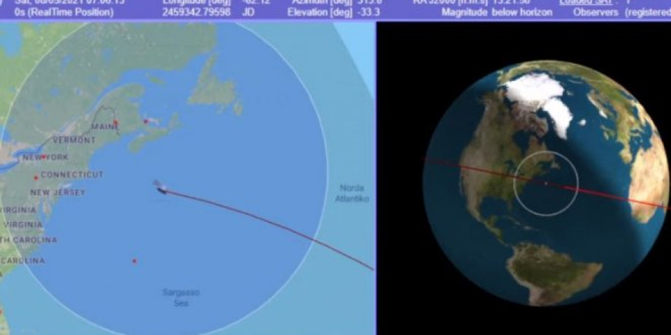 SVET STREPI, SATI SU U PITANJU! Odmetnuta kineska raketa uskoro ulazi u Zemljinu atmosferu, saopštena nova prognoza o mestu pada! /VIDEO/