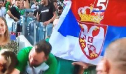 PUN STADION I SPEKTAKL! Srpska zastava na tribinama, A SRBI GLAVNI AKTERI DERBIJA! Ludnica u TEL AVIVU!/VIDEO/