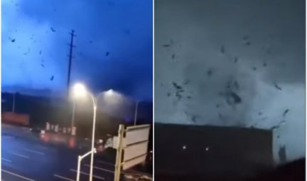 APOKALIPTIČNE SCENE IZ VUHANA! Snažan tornado pogodio Kinu, ima povređenih! /VIDEO/