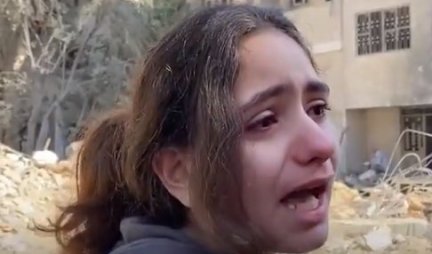 NJEN GOVOR JE RASPLAKAO CEO SVET! Devojčica (10) u ruševinama Gaze: Ne mogu ovo više da podnesem, ja sam samo dete! /VIDEO/