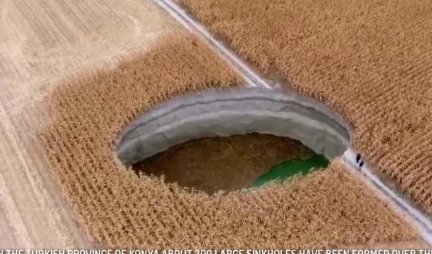 TURSKU GUTAJU MISTERIOZNE RUPE! Farmeri zanoće i ne znaju kako će osvanuti! Iznenada se otvorilo 600 ogromnih kratera, a sada su primetili vezu... /VIDEO/