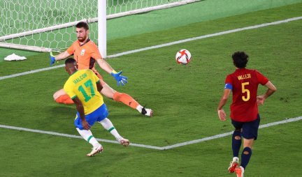 BRAZIL ODBRANIO ZLATO! Tri gola, promašen penal i dve prečke u finalu OI