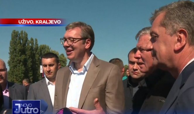 Predsedniče, lažu te, bre! Vučić: Ama, znam, bre, ne može on mene da slaže!/video/
