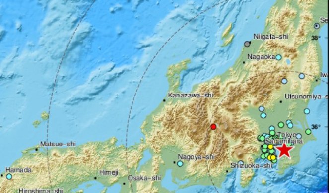 ZEMLJOTRES "5+" PRODRMAO TOKIO Novi snažan zemljotres u Japanu jačine 6,1 stepen