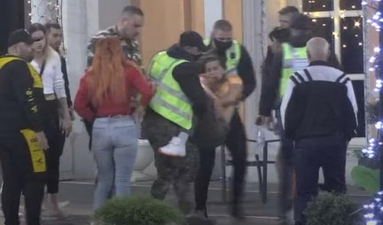 BRUTALAN UDARAC U GLAVU! Dalila Dragojević pala kao kap nakon što ju je OŠAMARIO! / NECENZURISAN VIDEO/