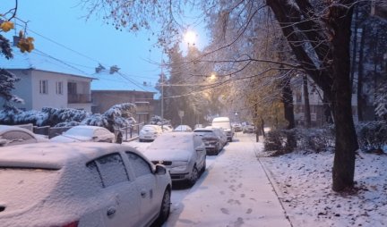 (FOTO) ZABELELA SE SRBIJA! Sneg pao i u Beogradu, čeka nas hladan period!