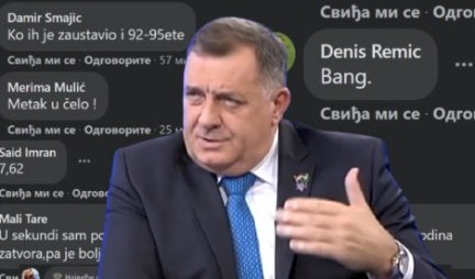 "METAK U ČELO"! Jezive pretnje,  pozivaju na UBISTVO Milorada Dodika! (FOTO)