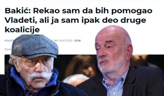 Đilas zloupotrebio arhitektu Bakića, on oštro odgovorio: Ja neću glasati za Vladetu Jankovića, nekorektno je to što su objavili đilasovski mediji!