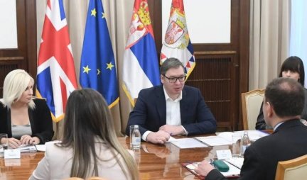 VAŽAN SASTANAK U PREDSEDNIŠTVU SRBIJE! Vučić sa državnim ministrom u Vladi Ujedinjenog kraljevstva zaduženim za energetiku!