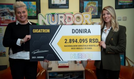Gigatron donirao novčana sredstva NURDOR-u
