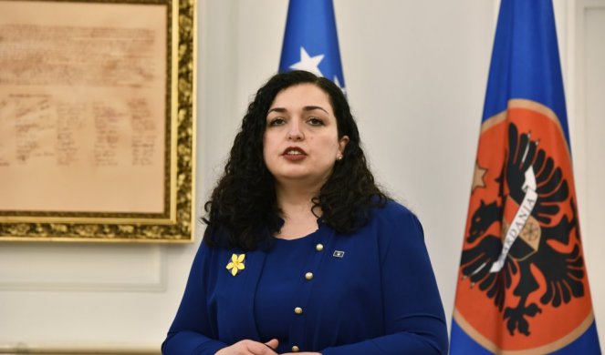 (FOTO) Vjosa Osmani u šoku! Na sajtu NATO predstavljena kao "gospođa sa Kosova"!