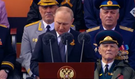(VIDEO) Putin se obratio sa Crvenog trga: Rusija se na vreme oduprla agresiji, to je bila jedina ispravna odluka