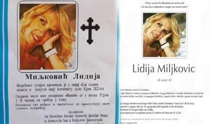 TUGA DO NEBA! Zakazana sahrana Lidije koju je ubio bivši partner u Vićenci...