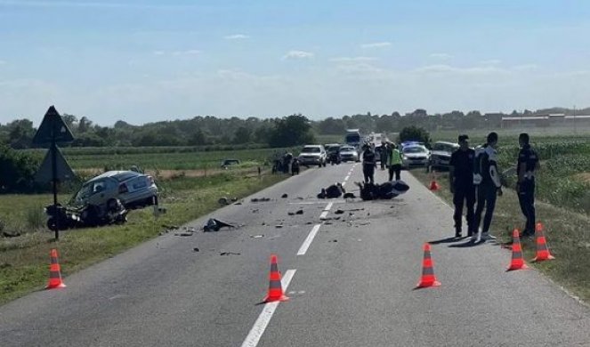(VIDEO) Sudar u Sremčici: Povređeni vozači oba vozila