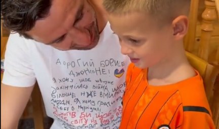 SJAJAN GEST ZVEZDE REALA! Modrić usrećio dečaka iz Ukrajine koji je ostao bez roditelja!
