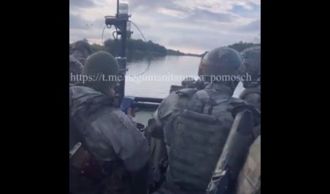 UZBUNA U KIJEVU, RUSKI SPECIJALCI PREŠLI REKU DNJEPAR! Brzim čamcima "BK-16" upadaju u dubinu ukrajinske teritorije (Video)