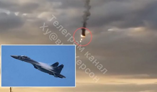 LETELICA 4++ GENERACIJE UNIŠTENA OD LOVCA KAKVOG POSEDUJE SRBIJA! Rus izgubio u dvoboju protiv ukrajinskog kolege, SU-35 oboren iznad Hersona! (VIDEO)