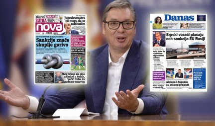 Pritiskali Vučića, a sad su shvatili: Tajkunski mediji priznali da sankcije Rusiji vode u probleme