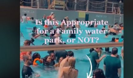 ŠOK SCENA NA BAZENU! Devojka je ušla u vodu, a svi su gledali samo JEDNU STVAR  - snimak koji je ZALUDEO preko 4 MILIONA ljudi (VIDEO)