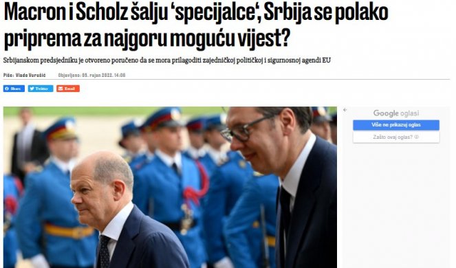 NOVE PROVOKACIJE IZ ZAGREBA! Ustaša Plenković misli da su Srbi kao Hrvati koji su Hitlera dočekali cvećem!
