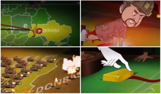 MAŠINERIJA SA ZAPADA POKRENULA KRVOPROLIĆE PO OPROBANOM RECEPTU - ZBOG PROFITA! Francuski animacijski studio "objasnio" pozadinu sukoba u Ukrajini! (VIDEO)
