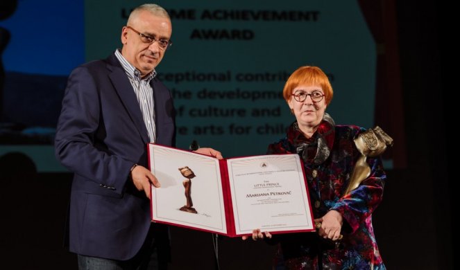 Gradonačelnik Bakić nagrade za životno delo "Mali princ" uručio Marijani Petrović i Viktoru Šrajmanu