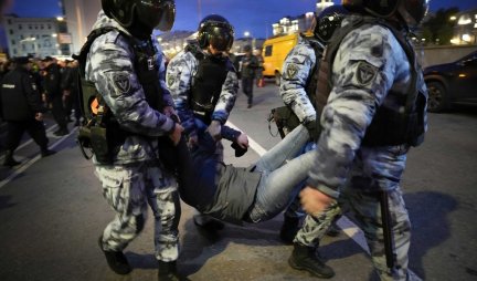 NAPETO U RUSIJI! 1. 311 ljudi uhapšeno na protestima protiv mobilizacije!