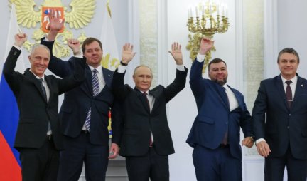 "DONBAS SE VRATIO KUĆI"! Potpisani dokumenti: DNR, LNR, Hersonska i Zaporoška oblast ujedinile se sa Rusijom