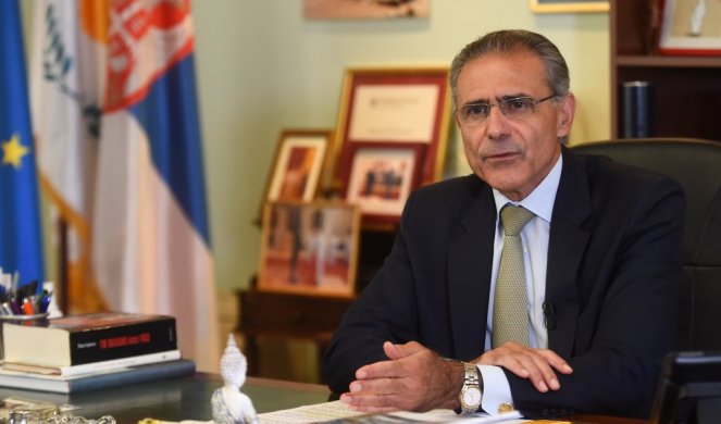 DRŽAVE NE BI TREBALO DA DONOSE ODLUKE POD PRITISKOM! Ambasador Kipra: Naš stav o nepriznavanju Kosova je principijelan i dosledan!