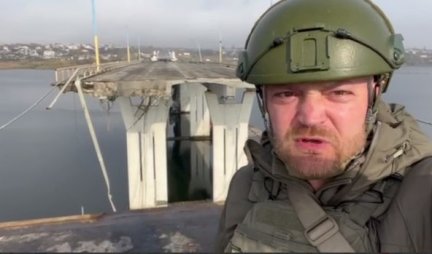 "ARTILJERIJA TO NE MOŽE, OVO SU RUSI MINIRALI" Ruski inženjerci digli u vazduh Antonovski most, ključnu vezu preko Dnjepra?! (VIDEO)