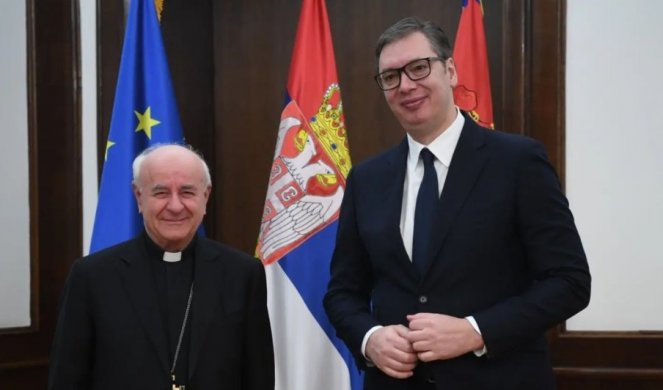 Počastvovan sam prilikom da upoznam i ugostim kardinala Palju u Beogradu! Obavestio sam ga  o aktuelnoj situaciji na Kosovu i Metohiji!