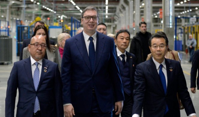 OVO SMO ZAJEDNO SANJALI, OD OVOG ZAVISI NAPREDAK SRBIJE! Vučić na otvaranju japanske fabrike guma Toyo Tire u Inđiji!