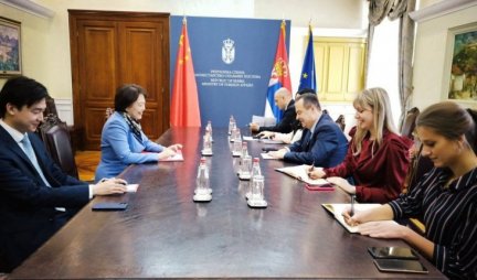 MINISTAR SPOLJNIH POSLOVA IVICA DAČIĆ: Hvala Kini na poštovanju suvereniteta i teritorijalnog integriteta Srbije
