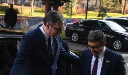 VELIKA MI JE ČAST DA UGOSTIM PRIJATELJA NAŠE ZEMLJE! Vučić se sastao sa šefom diplomatije UAE Abdulom bin Zajedom al Nahjanom!