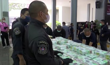VIŠE OD JEDNE TONE KRISTALNOG META ZAPLENJENO NA TAJLANDU! Policija pohapsila krijumčare dok su prevozili robu