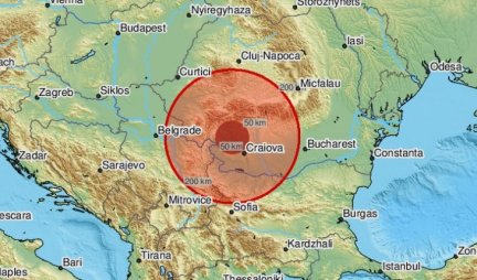 TRESAO SE BEOGRAD! Zemljotres 5,2 stepena po Rihteru, epicentar u Rumuniji
