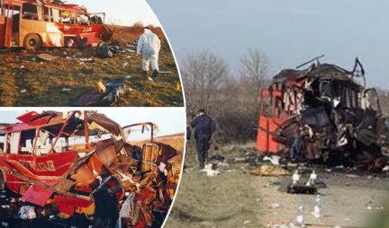 Dvadeset dve godine od bombaškog napada na autobus "Niš ekspresa" kod Podujeva! Među žrtvama i dvogodišnji Danilo