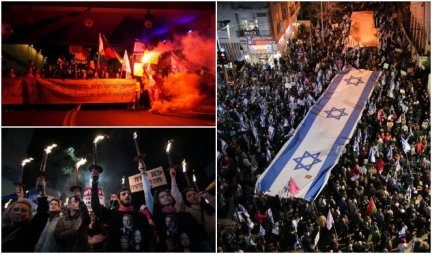 (VIDEO) HAOS U IZRAELU! Više od 100.000 LJUDI izašlo na ULICE TEL AVIVA, Netanijahu u VELIKOM PROBLEMU, okrenuo priču na IRAN I NAPADNUTI TANKER?!