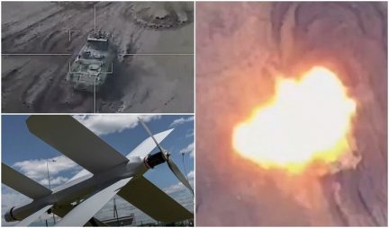 (VIDEO) Džabe se kamuflirali, pravo u metu! Rusi ''Lancetima'' rasturili američku haubicu M777 u paramparčad!