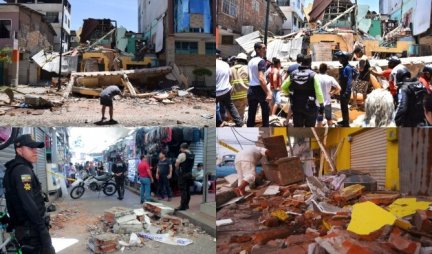 EKVADOR BROJI MRTVE U RUŠEVINAMA! Najmanje 13 ljudi stradalo u razornom zemljotresu, 126 povređeno! (FOTO)