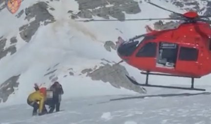 (VIDEO /FOTO) SRPSKI PLANINAR PAO I POVREDIO SE U ALBANIJI! Prebačen u bolnicu helikopterom
