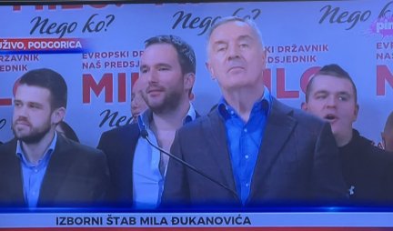 PRVO OBRAĆANJE MILA ĐUKANOVIĆA NAKON PORAZA! "Crna Gora je izabrala, čestitam Jakovu Milatoviću!"