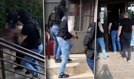 SPECIJALCI GA OPKOLILI, PA BACILI NA POD! Pogledajte akciju hapšenja muškarca koji je pretio da će "pobiti sve građane Rume"! (VIDEO)