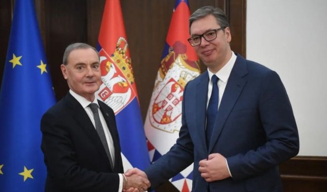 Vučić sa O’Salivenom: Srbija posvećena saradnji sa EU, ali vodi se isključivo međunarodnim pravom i zaštitom svojih interesa